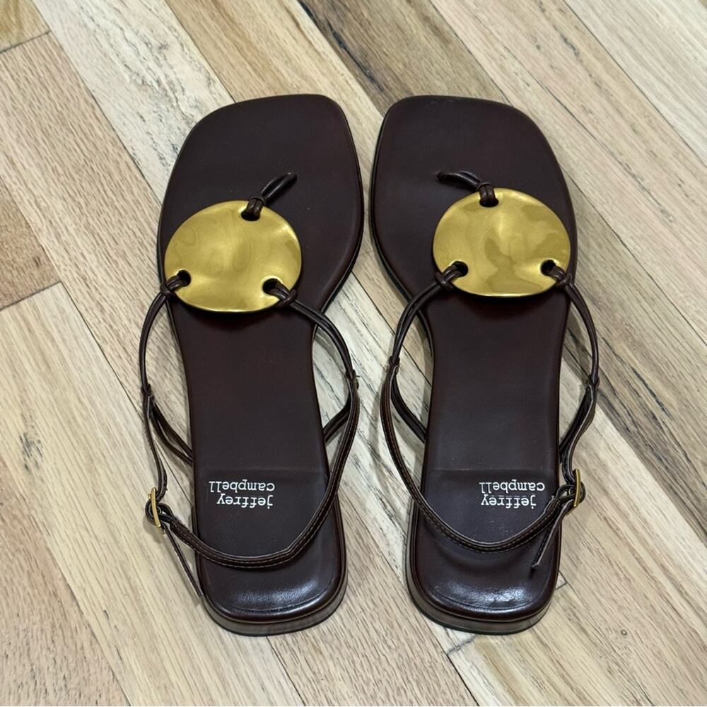 Jeffrey Campbell Chance Slingback Thong Sandals - Picture 5 of 6